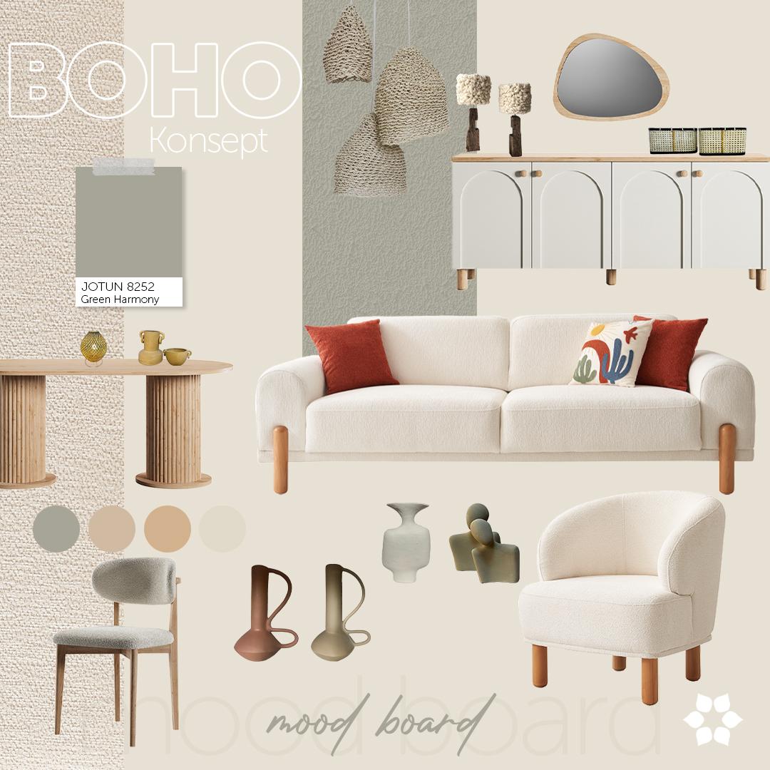 Boho Koleksiyon ile Evinizde Doğanın Sıcak Tonlarını Keşfedin 