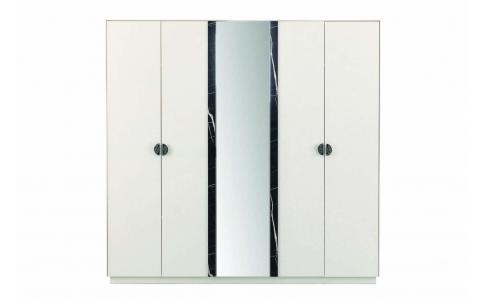 Nia 5-Door Wardrobe (225 cm)