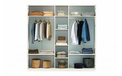 Nia 5-Door Wardrobe (225 cm)