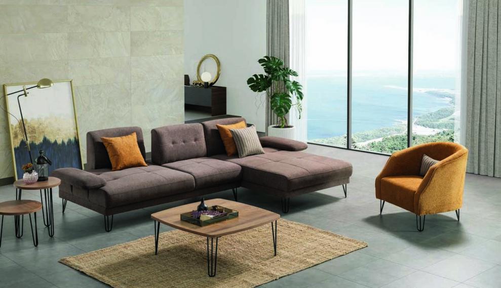 Bass Corner Sofa Set