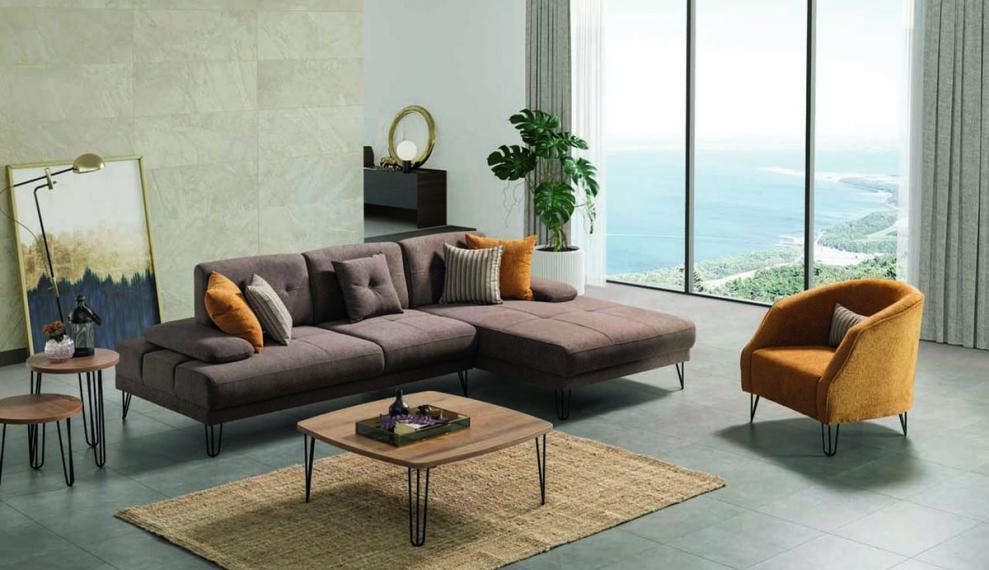 Bass Corner Sofa Set
