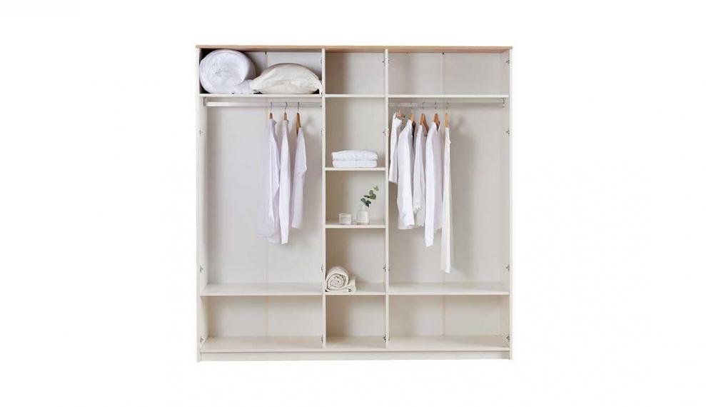 Hillary 5-Door Wardrobe (210cm)
