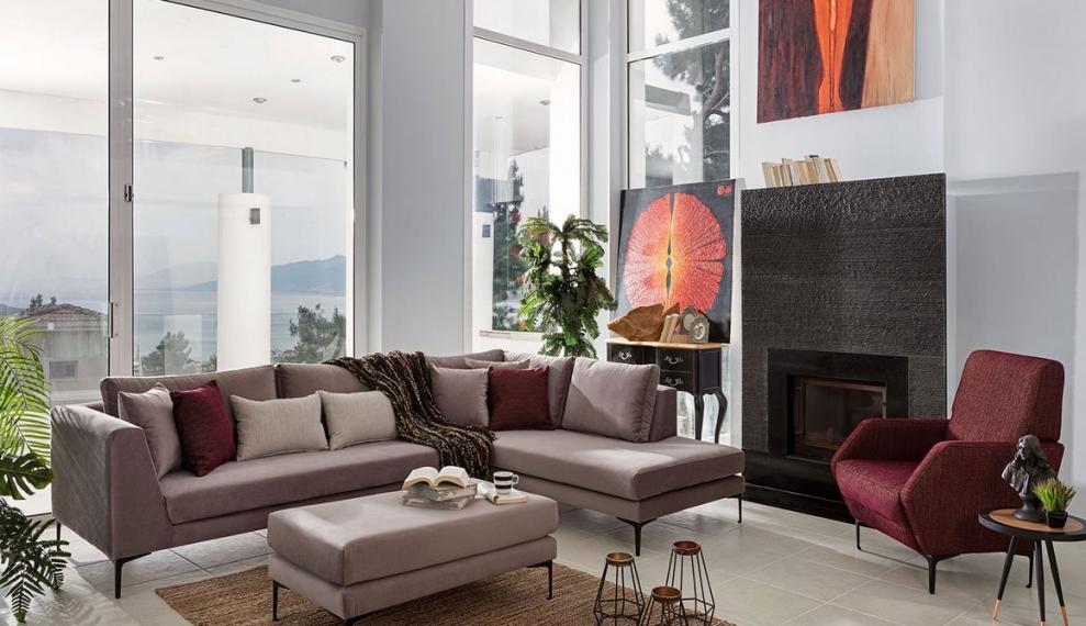 Asprey New Corner Sofa Set