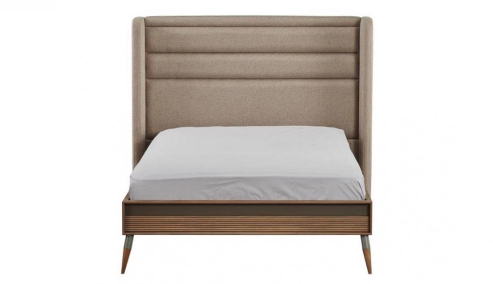 Flemens 90 cm Başlıklı Ahşap Karyola