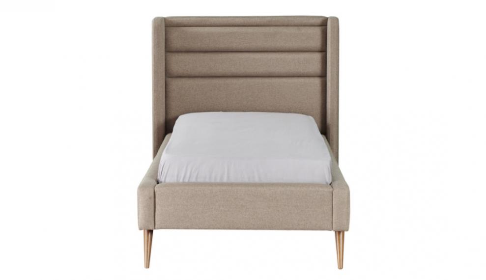 Flemens 90 cm Upholstered Bedstead
