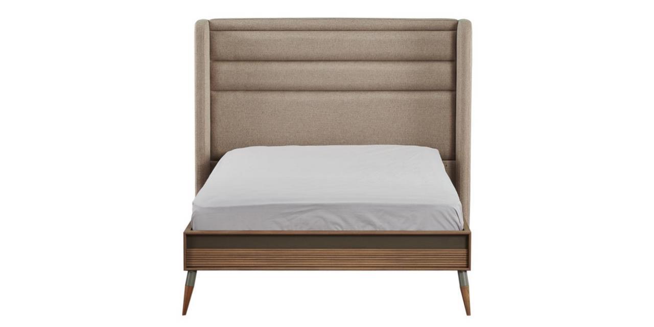 Flemens 120 cm Başlıklı Döşemeli Karyola