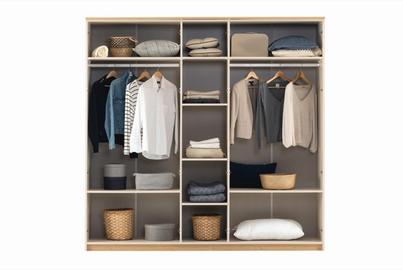 Ratte 5-Door Wardrobe (224 CM)