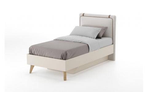 Ratte Headless Base Upholstered Bed 120 CM
