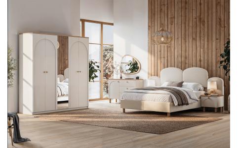 Konfor Boho 5 Kapaklı Dolap
