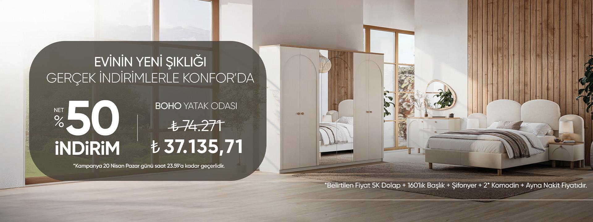 Boho Yatak Odası
